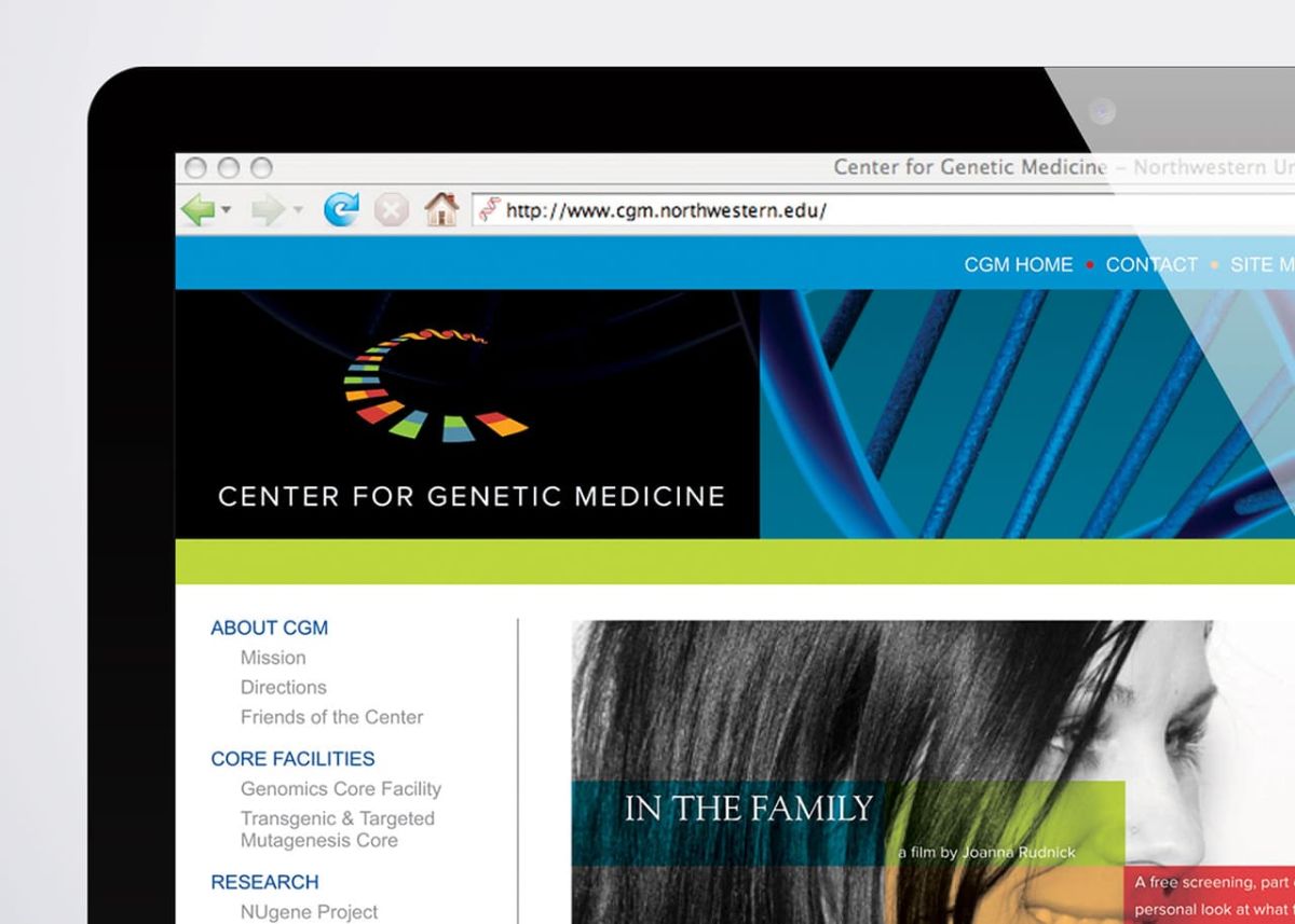 Center For Genetic Medicine Website