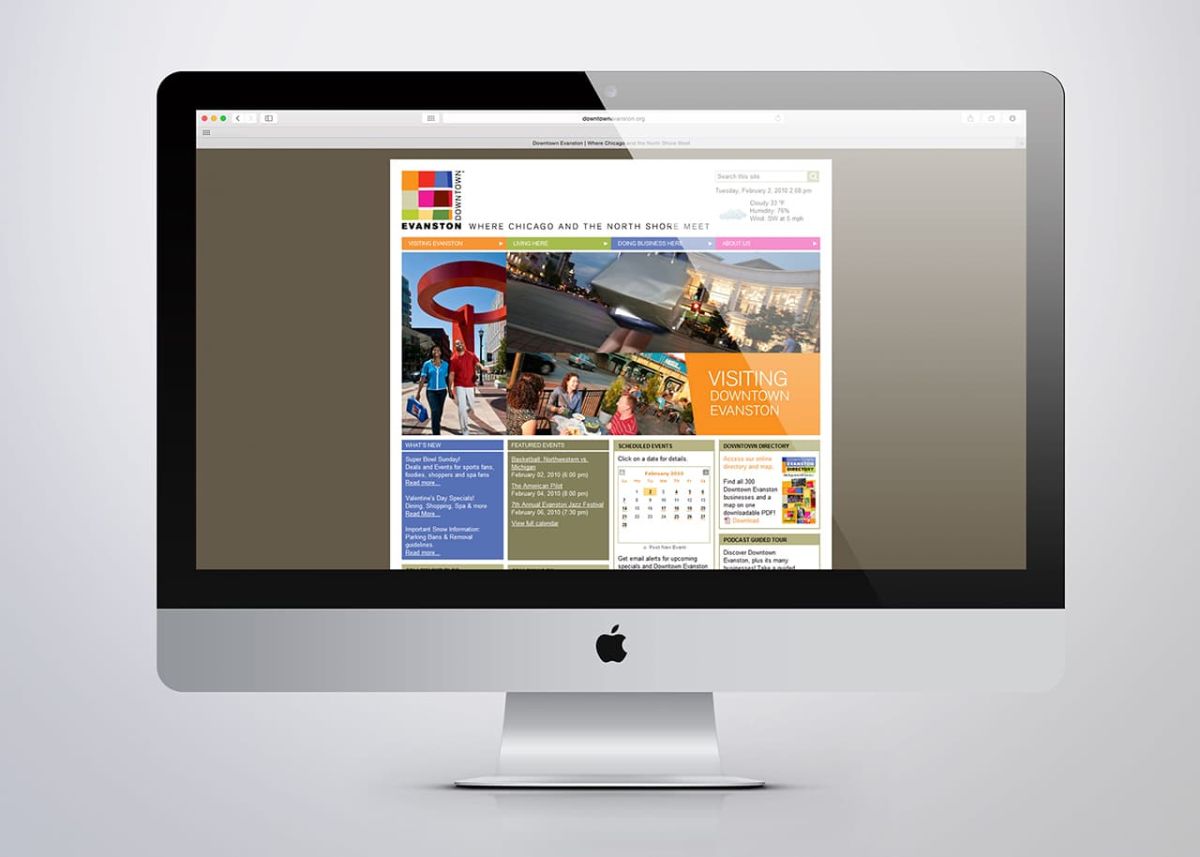 Downtown Evanston Website