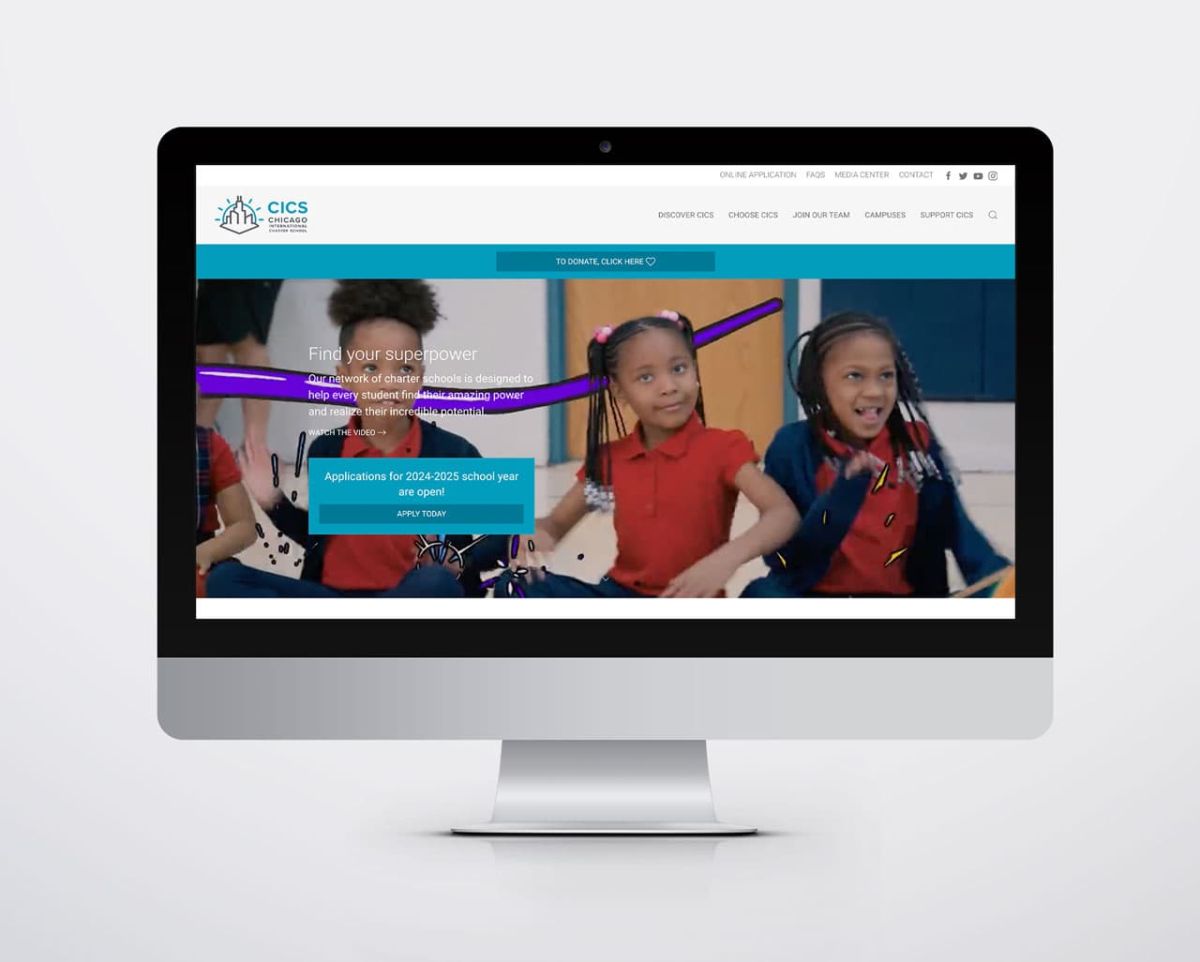 Chicago International Charter Schools (CICS) Website