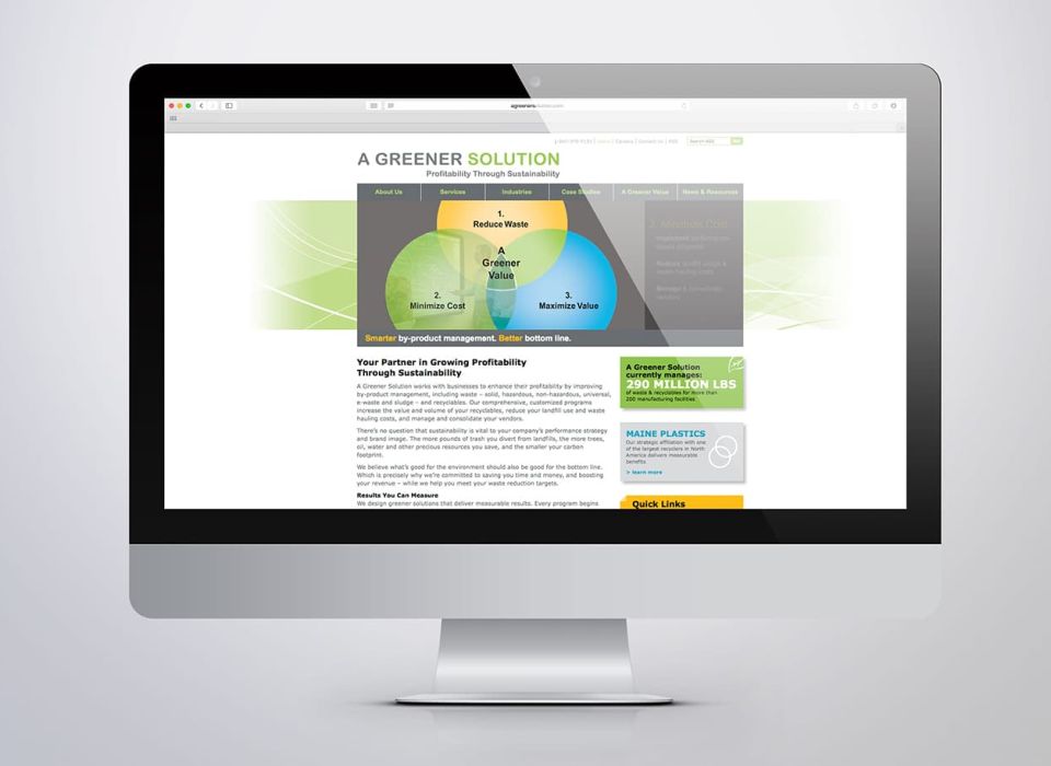 A Greener Solution Website