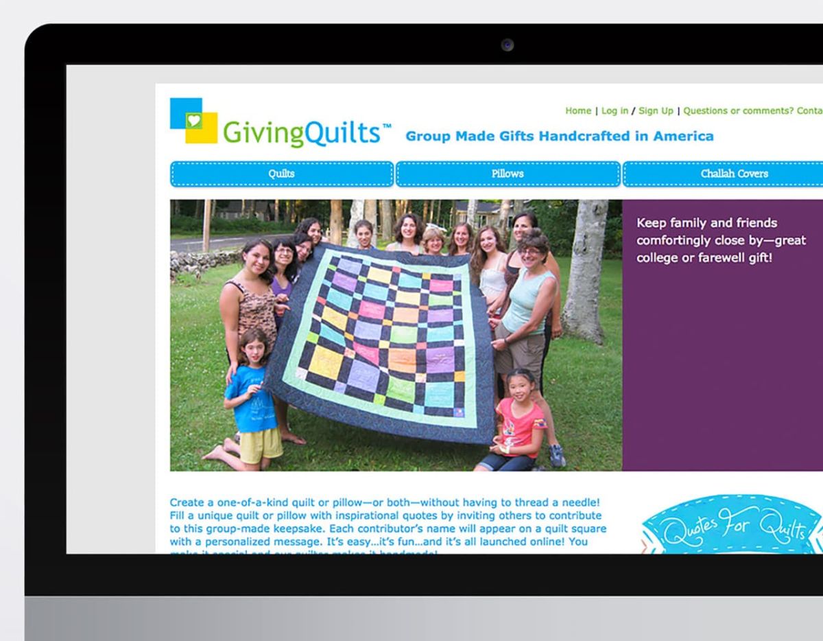 GivingQuilts Website