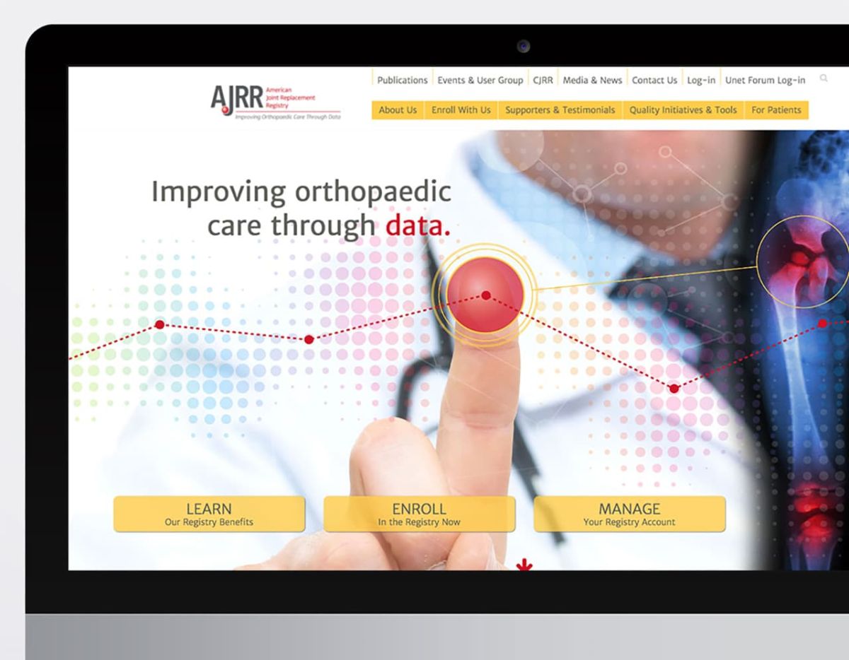 American Joint Replacement Registry Website