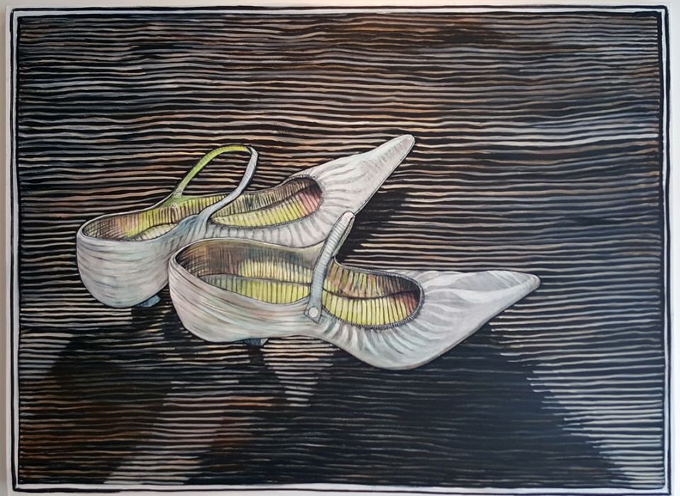 Her Shoes, by artist Ruti Modlin
